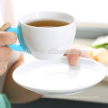 160cc ceramic coffee cup and saucer